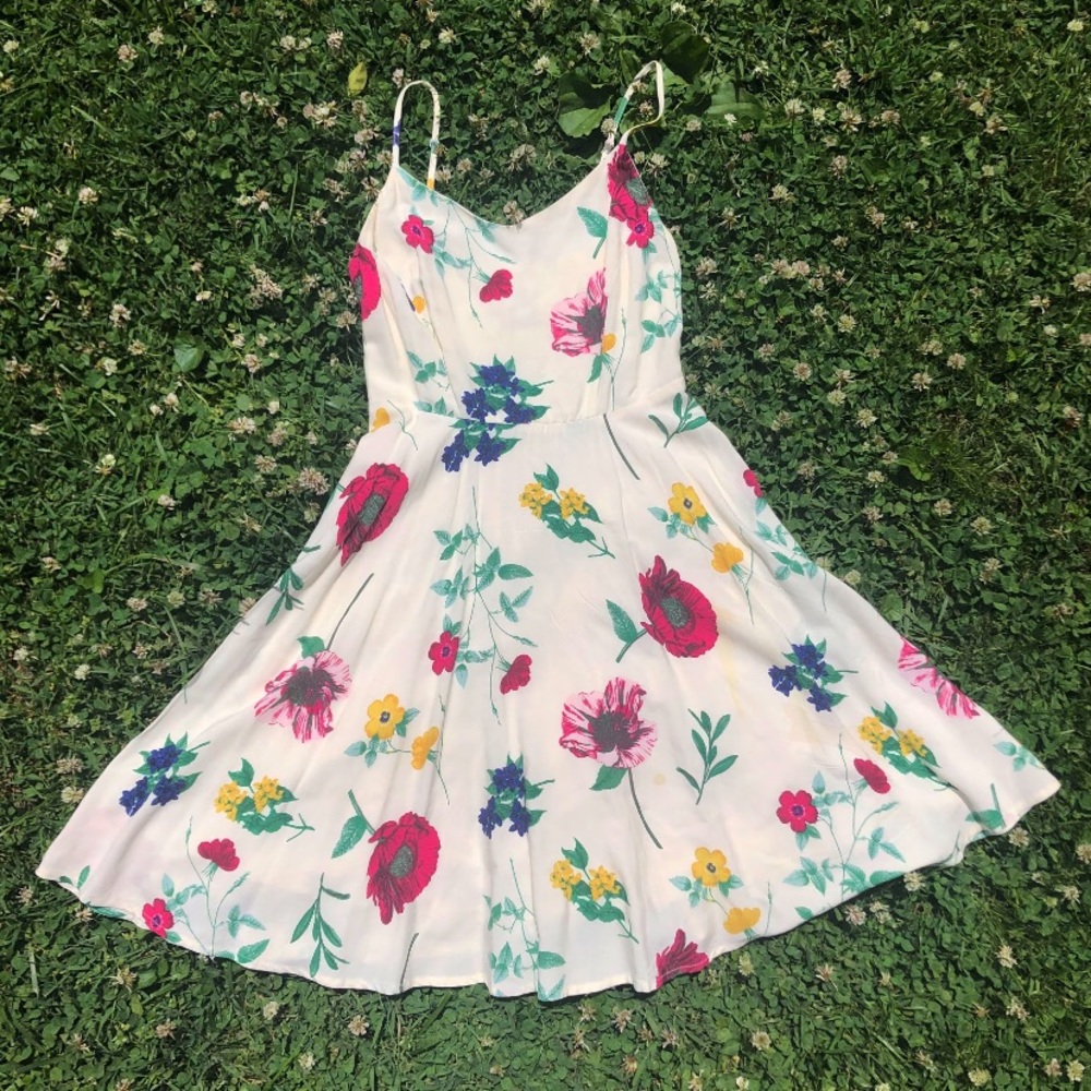 Summer flower dress